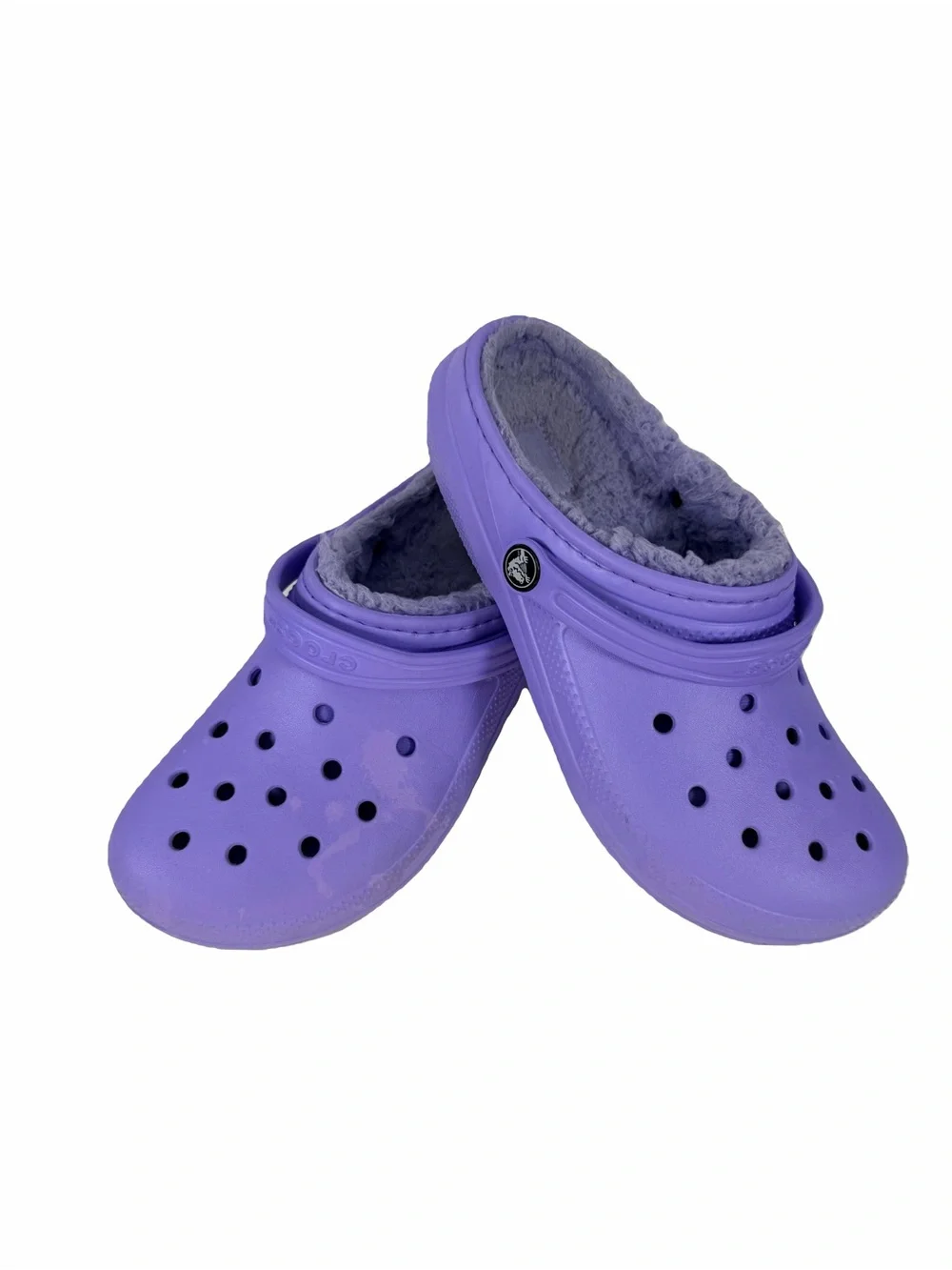 Crocs Classic Big Kids Lined Clogs Size J 6